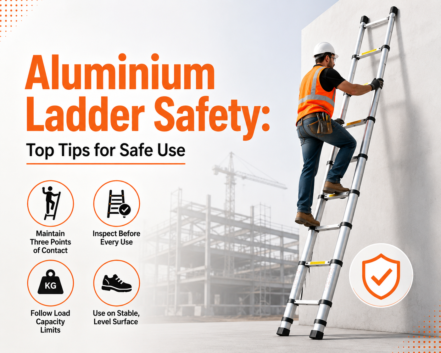 Aluminium Ladder Safety Tips