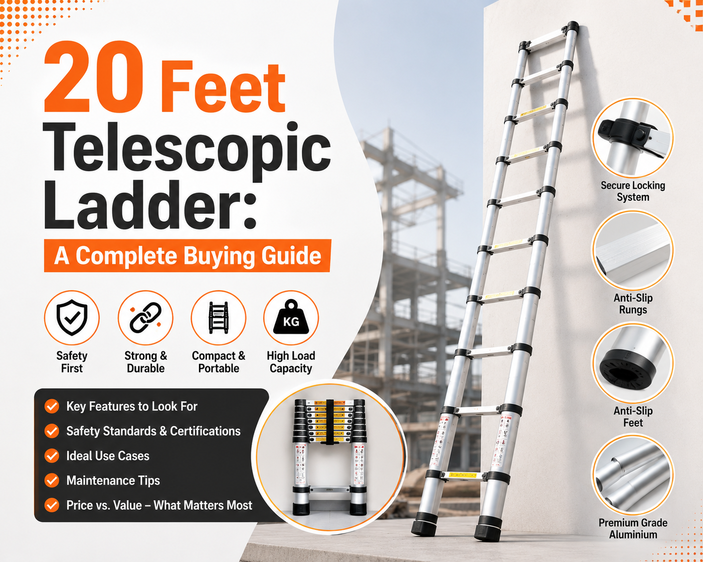 Telescopic Ladder Guide